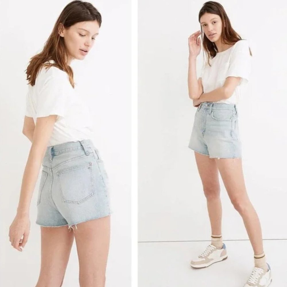 EUC Madewell The Momjean Short Short, Fitzgerald Wash, 27